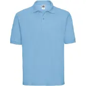 Russell athletic Russell Heren Klassiek Polycotton Poloshirt (Sky)