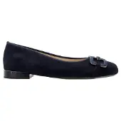 Ara 12-20609 Siena Ballerina's | Maat 7.5 Dames Blauw