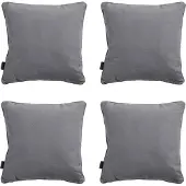 Madison sierkussen panama grey ca. set van 4