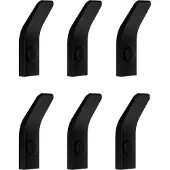QUVIO Haakje metaal wand - set van 6