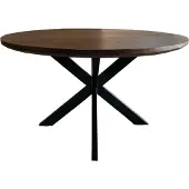 LivingFurn Jesper Round Brown 130cm-31031