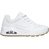 SKECHERS Sneakers laag 'Uno-Stand on Air' wit