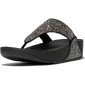 Original Brands Lulu multi-tonal glitter toe-post sandals