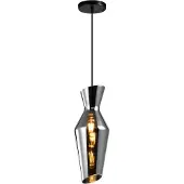 QUVIO Hanglamp - Smoke glas - Grijs