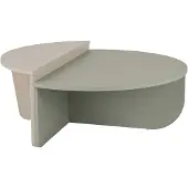Hannah Home Houten salontafel "Orion" 90 x 60 x 30 cm - Essengroen