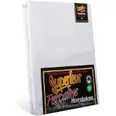 Superieur Hoeslaken 90x210/220 cm - 100% katoen