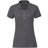 Russell athletic Russell Dames/dames Stretch Short Sleeve Polo Shirt (Konvooi Grijs)