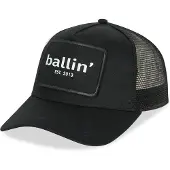 Ballin Est. 2013 Petten Trucker Cap Zwart