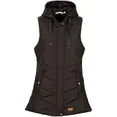 Trespass Dames/Dames Juniper Gewatteerd Gilet (Zwart)