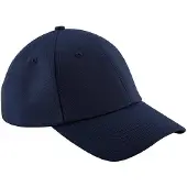 Beechfield Unisex Authentieke 6 Paneel Honkbalpet (Franse marine)