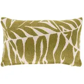 Unique living sierkussen filou outdoor moss green -30x50cm