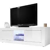 GuenstigEinrichten Tv-meubel 2 deuren zonder verlichting l180 cm initial