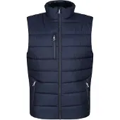 Regatta Thermische bodywarmer Navigate voor heren (Marine/Seal Grijs)