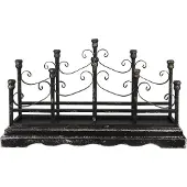 Clayre & Eef Kandelaar 46 cm ijzer kaarsenstandaard