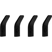 QUVIO Haakje metaal wand - set van 4