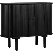 Lewis & Loft Dressoir Livia - FSC mangohout - 95 cm - Zwart