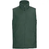 Russell Heren Fleece Outdoor Gilet (Fles groen)