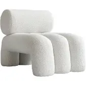 101 Copenhagen Foku Chair loungefauteuil Bouclé