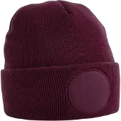 Beechfield Circulaire Patch Beanie (Bourgondië)