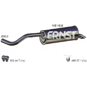 ERNST 115186 Einddemper