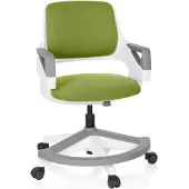 Hjh OFFICE Kinder bureaustoel KID FLEX netstof olijfgroen