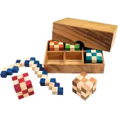 Philos Schlangenwürfel Set in Holzbox Stück
