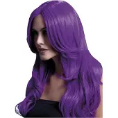 Fever Mooie neon paarse pruik Fever Khloe