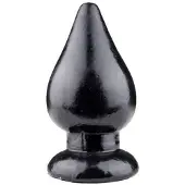 HardToys Zwarte Buttplug Baum 20 x 9 cm