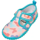 Playshoes Wandelschoen blauw / donkerlila / rosa / rood