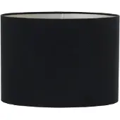 Light & Living Lampenkap Velours Zwart D 38 H 28 Cm