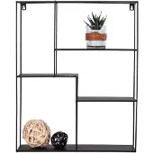 House Nordic Wandrek Mons - 40,5x10,5 cm - zwart staal