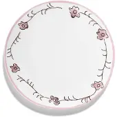 Serax Midnight Flowers Voorgerechtbord Dark Viola