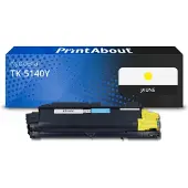 PrintAbout Huismerk Kyocera TK-5140Y Toner Geel