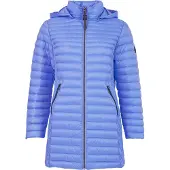 Frandsen Licht Gewatteerde Jas met Capuchon Blauw Maat 40
