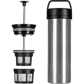 Espro Ultra Light Coffee Press geborsteld/metallic 450 ml