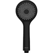Wenko Handdouche WaterSaving - ø95mm - 1 straalsoort - Mat zwart - Douchekop - Waterbesparend