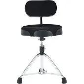 Gibraltar hardware 9608MB MOTO-STYLE W/BACKREST THRONE