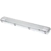 Sygonix LED-kuiplamp voor vochtige ruimte LED-buis T8 36 W Neutraalwit Grijs (transparant)