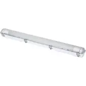 Sygonix LED-kuiplamp voor vochtige ruimte LED-buis T8 18 W Neutraalwit Grijs (mat)