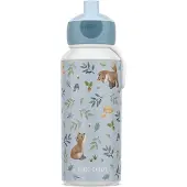 Mepal Pop-up drinkfles Campus Little Dutch - 400 ml - Sluit goed af - Drinkbeker voor kinderen - Forest Friends
