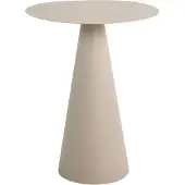 Kick Collection Bijzettafel Vic - Metaal - Rond - Beige