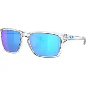 Oakley - Zonnebrillen - Sylas Polished Clear Prizm Sapphire XL voor Unisex - Wit
