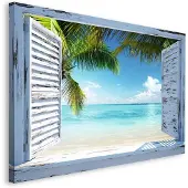 Reinders! Artprint Strandraam