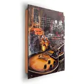 Reinders Blues Night - gitaar - Deco Panel - 40x50cm
