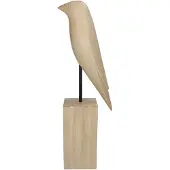 HD Collection Ornament Vogel Polyresin 12,5x8,7x44cm