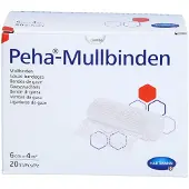 Peha Mullbinden 6 cm x 4 m 20 St Verband