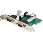 Digitus DS-30000-1 2 poorten Seriële interfacekaart Serieel (9-pol.) PCIe