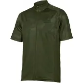 Endura Hummvee Ray Korte Mouw Jersey Groen