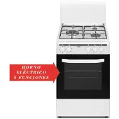 Vitrokitchen Cb5535bne Gasfornuis Met Oven 3 Branders