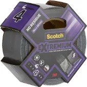 3M Scotch krachtige duct tape 48 mm x 18,2 m zilver